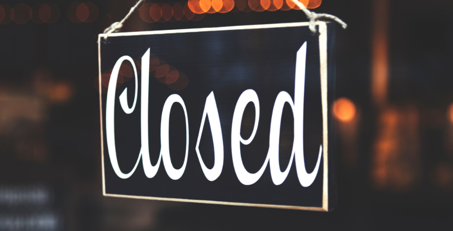 24 mei gesloten i.v.m. personeelsfeest